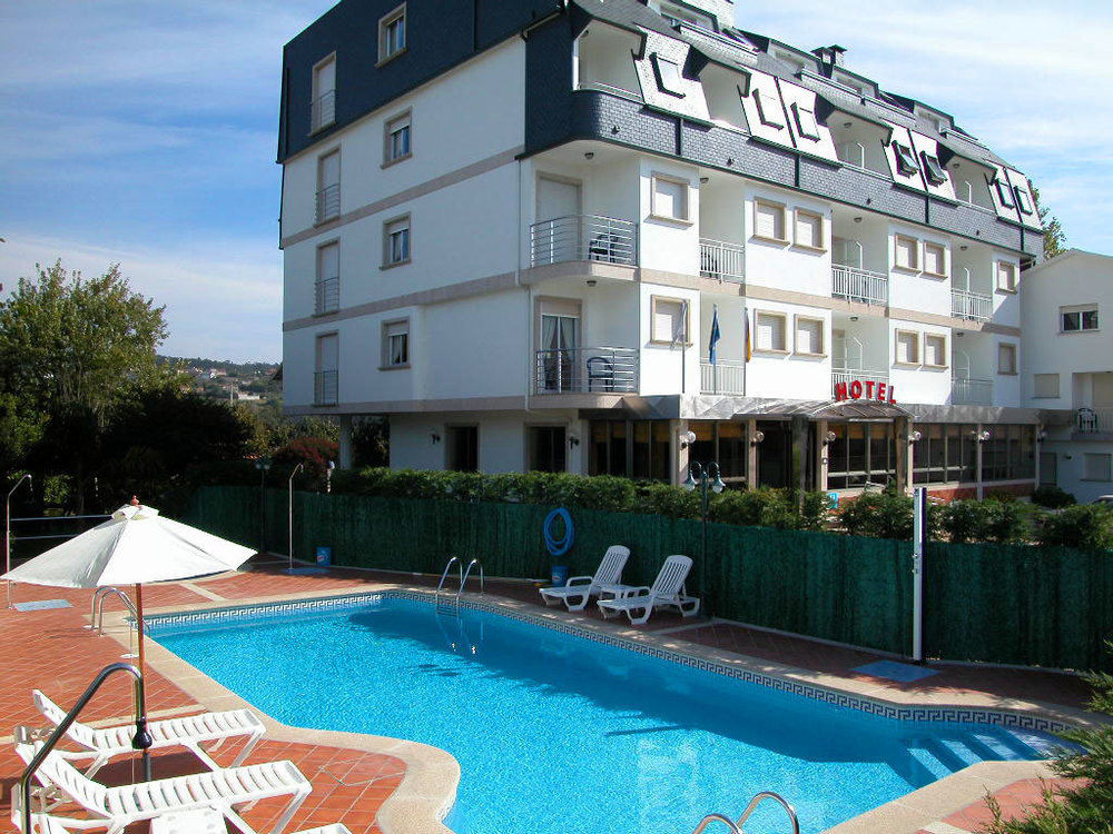 Hotel Pineiro 2 Estrellas Superior Playa de la Lanzada Eksteriør billede